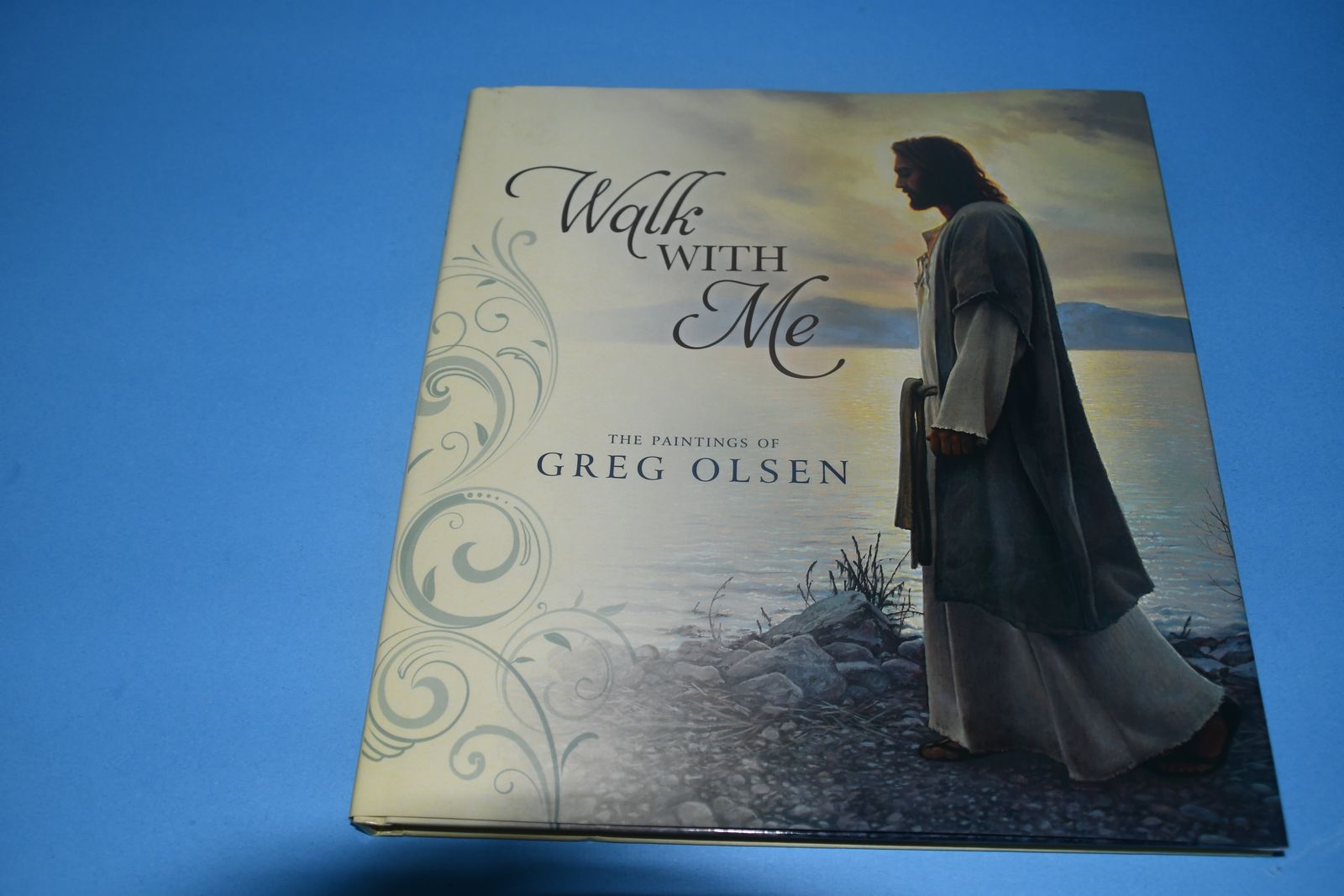 "WALK WITH ME" HARDCOVER BOOK ~ THE PAINTINGS OF GREG OLSEN ~ 108 PAGES ~ BEAUTIFUL!