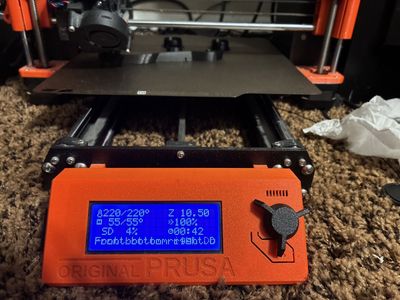 Original Prusa i3 MK3 3D Printer - Needs Bed & Filament Sensor Maintenance