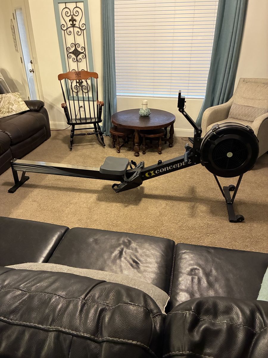 Concept2 Model D Rowing Machine with PM5 Monitor - Black - Used, Excellent Condition