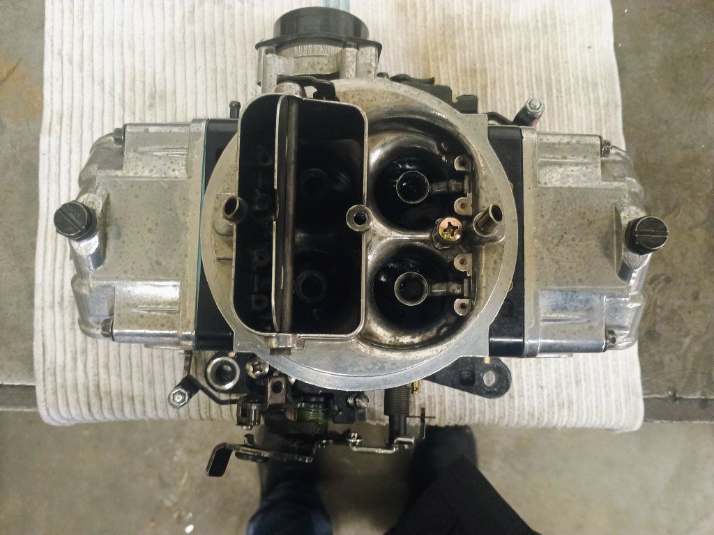 Holley 750 cc double pumper Carburetor - Used, Good Condition