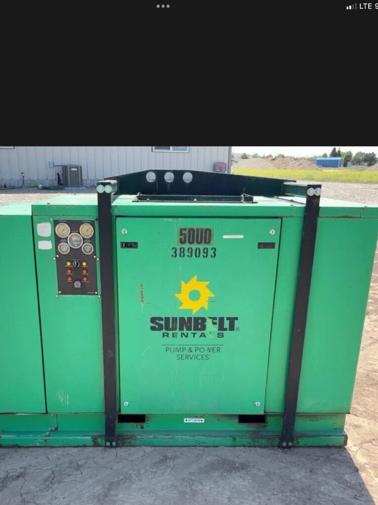 Sullivan Palatek 50UDKW-TE 185 Cfm Compressor