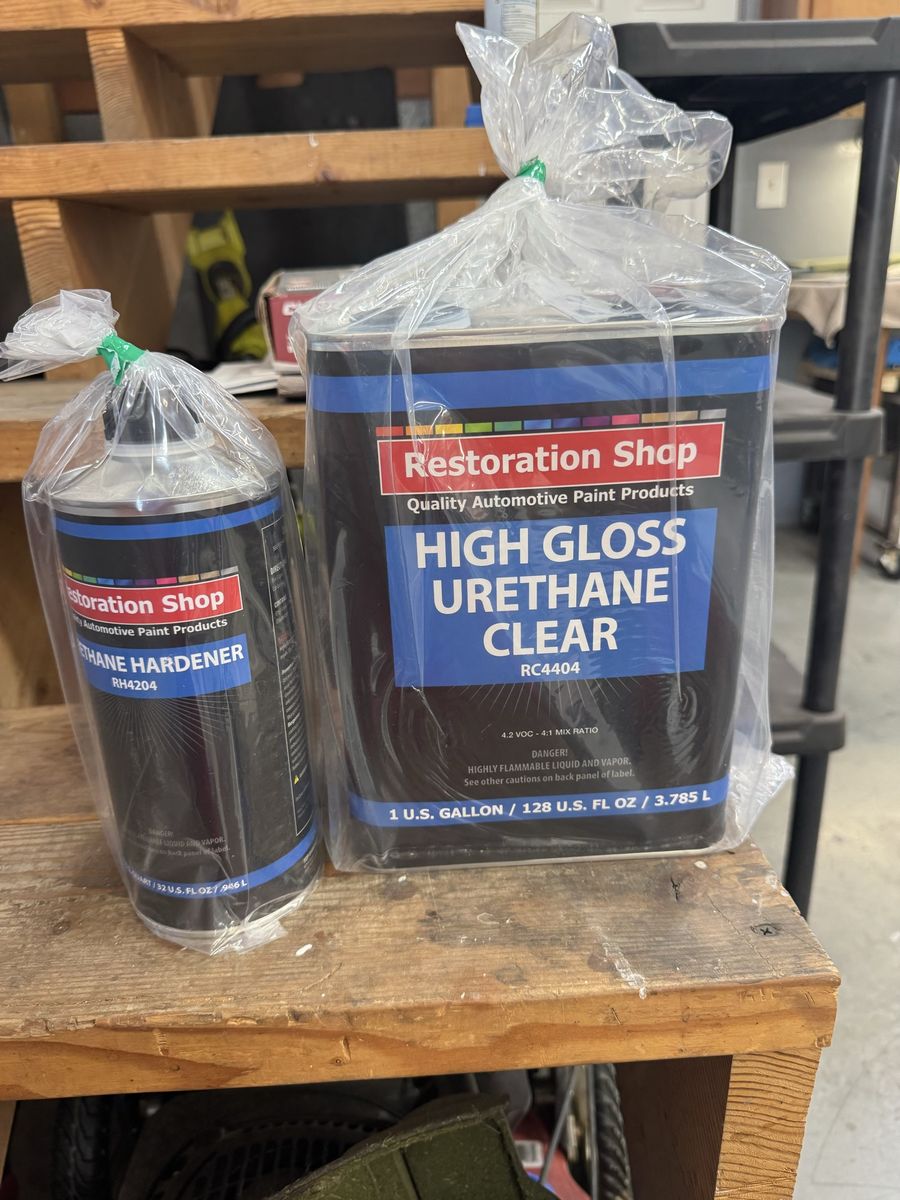 Clearcoat paint
