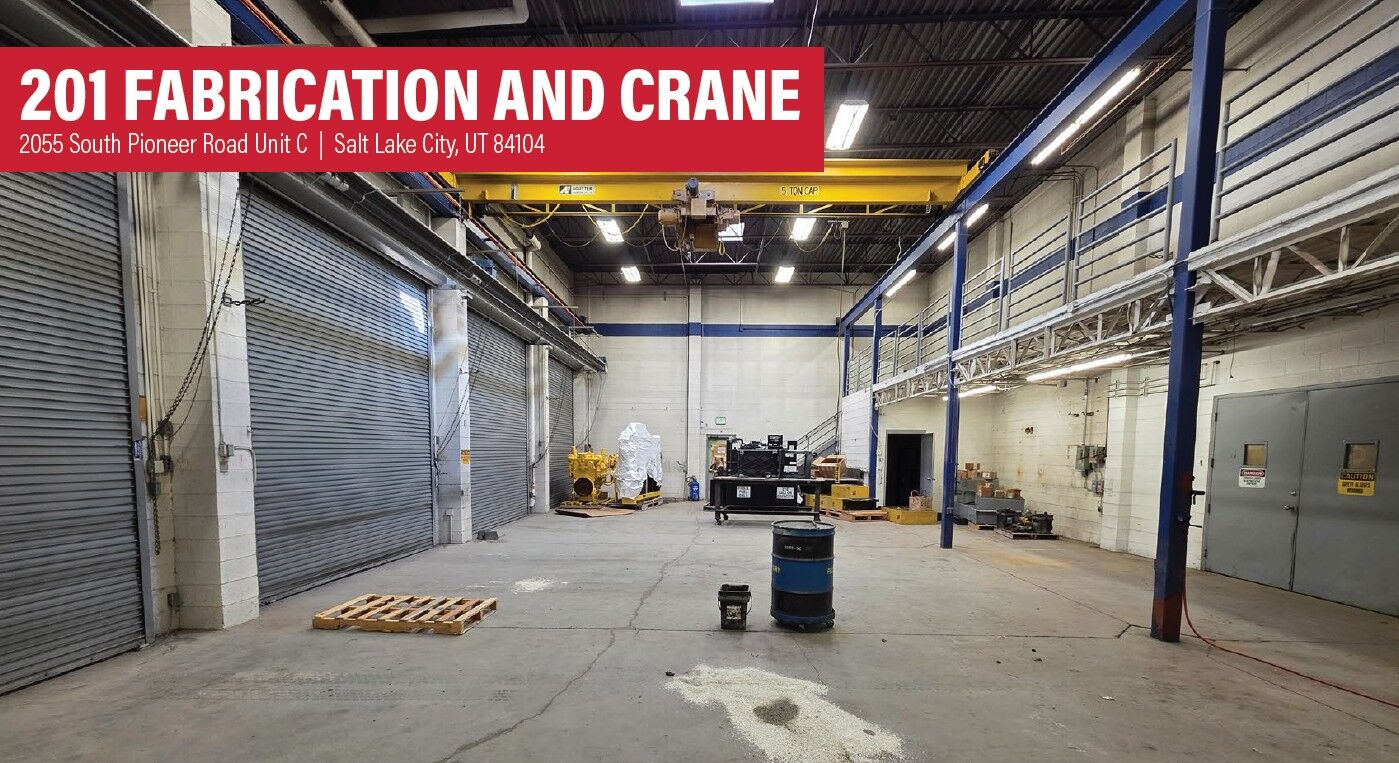 201 Fabrication and Crane - 5,302 SF - Salt Lake City, UT
