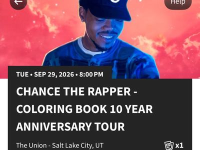 Chance The Rapper - Coloring Book 10 Year