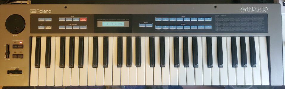 Vintage Roland Synthplus 10 synthesizer