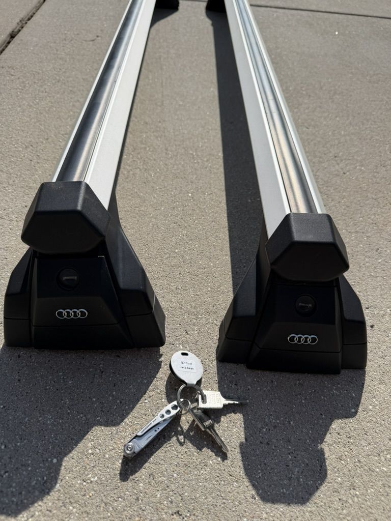 Audi Q7 / SQ7 OEM Roof Rack Base Carrier Bars