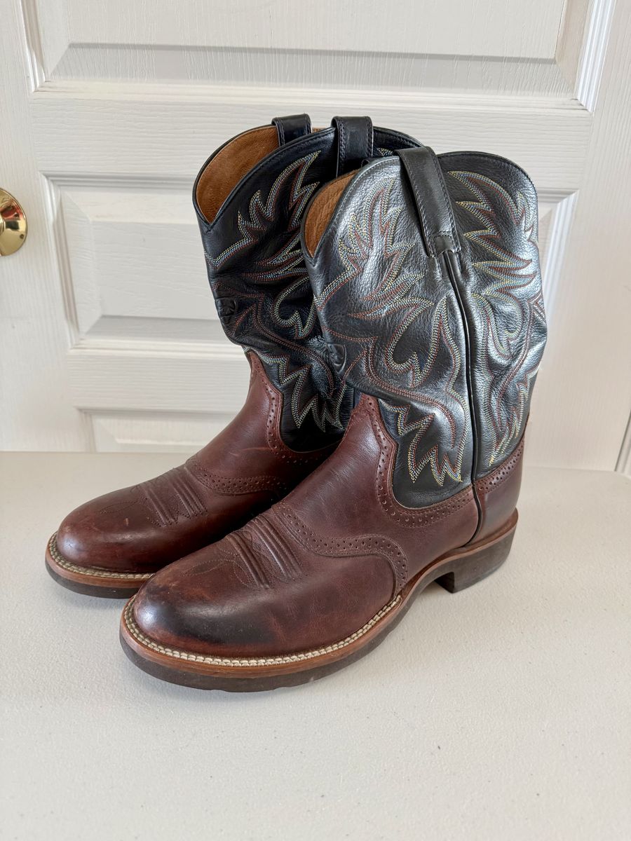Mens 11.5D Ariat Heritage Stockman Western Boots