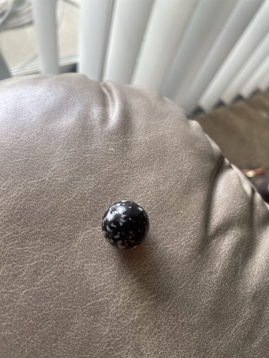 Snowglak Obsiidian Marbl