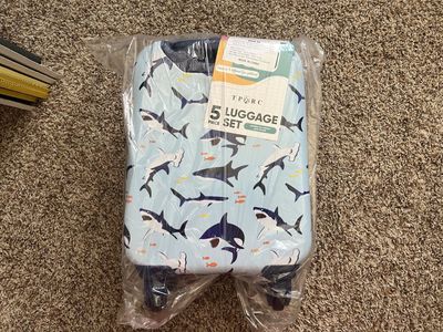NEW: Shark 5-Piece Luggage Set