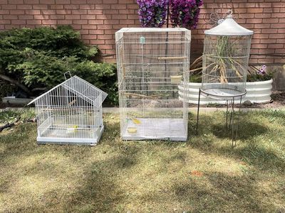 3 Bird Cages