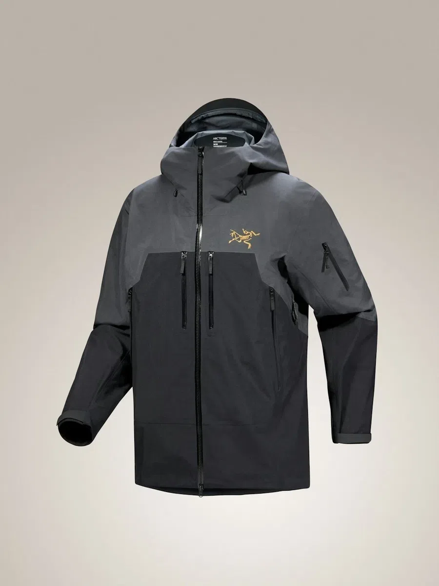 NWT Arc'teryx Rush Ski Backcountry Jacket Graphite Black Yukon Men's - Small