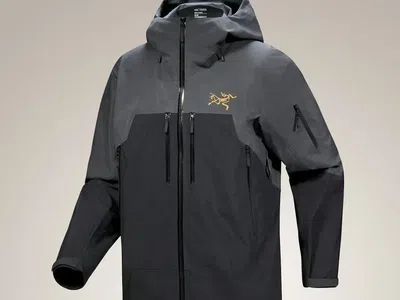 NWT Arc'teryx Rush Ski Backcountry Jacket Graphite Black Yukon Men's - Small