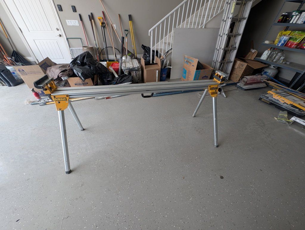 Dewalt Aluminum adjustable Miter SAW Stands