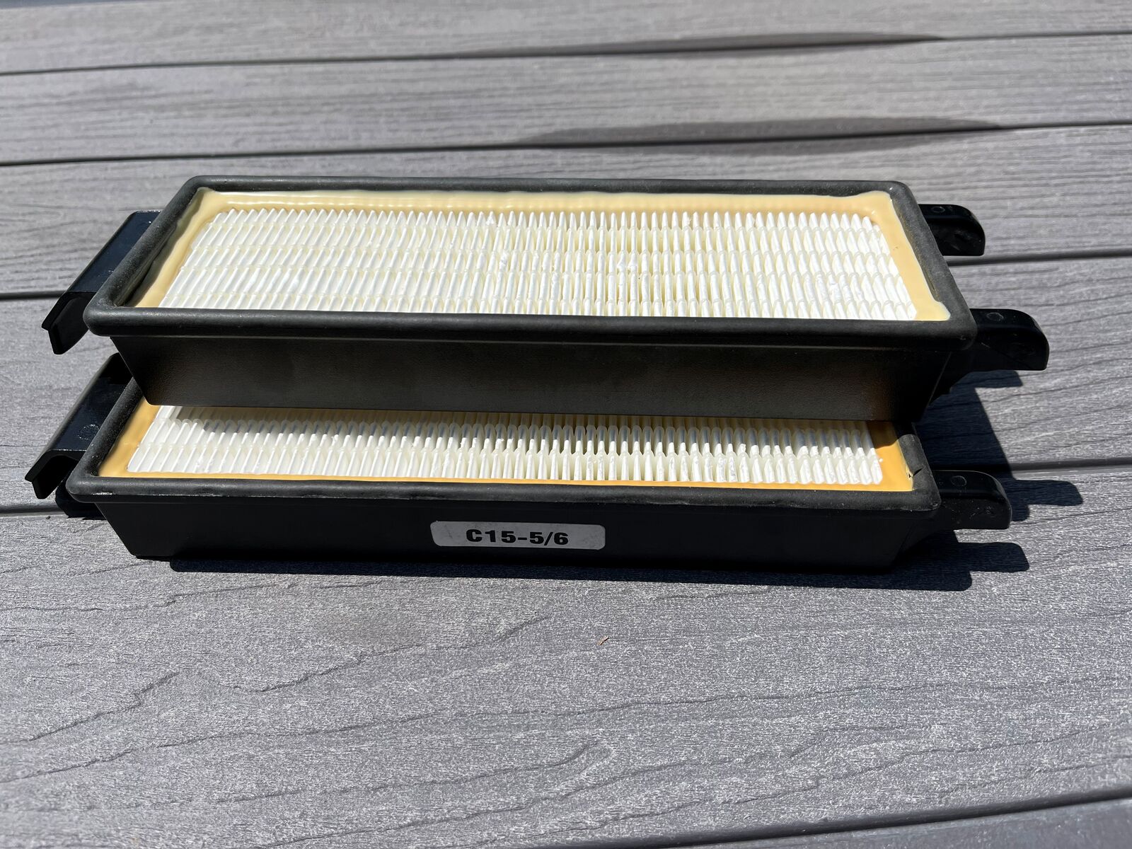 Hoover vacuum exhaust HEPA filters to keep your vacuum exhaust air clean. $10 obo