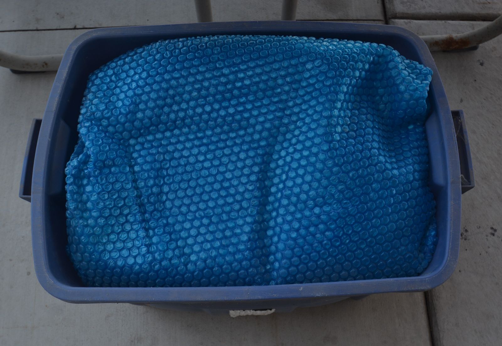 15-Ft Round Solar Pool Cover / Bubble Warmer
