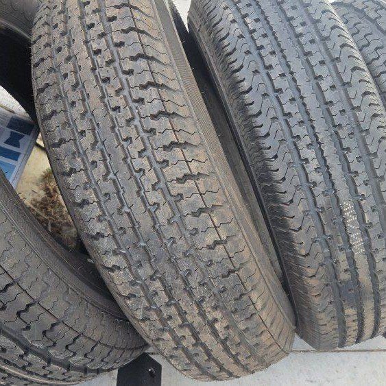 ST205/75R15 Trailer Tires - Brand new, Radial Tubeless,