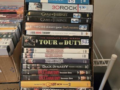 DVD'S- SEASONS/SERIES-updated 8-15-26