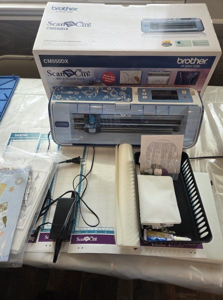 Brother ScanNCut CM550DX Electronic Cutting Machine