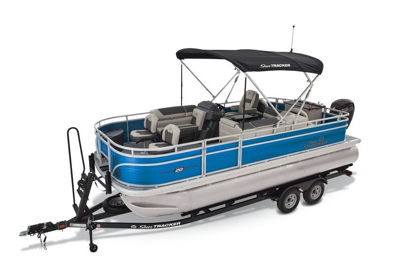 2026 Sun Tracker Pontoon Boats Fishin Barge 20 DLX