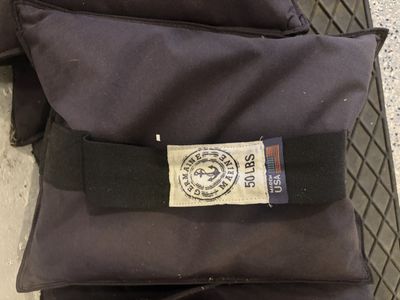 Maine Marine 50 LB Weight Sandbag - Black, Made in USA