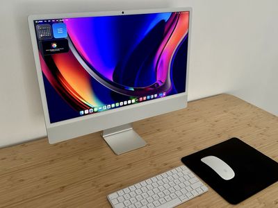 iMac 24” M4 upgraded version. 512ssd. Brand new.