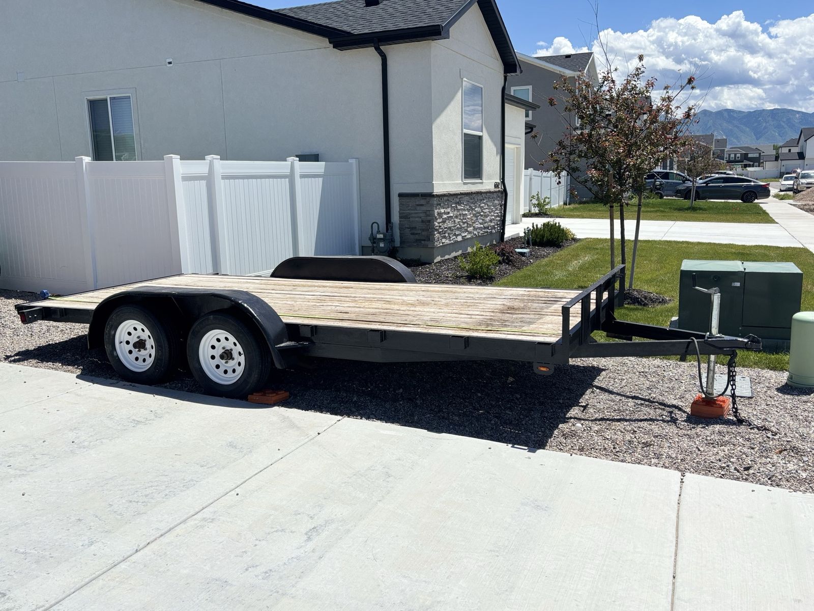 Big Bubba Dual Axel Trailer