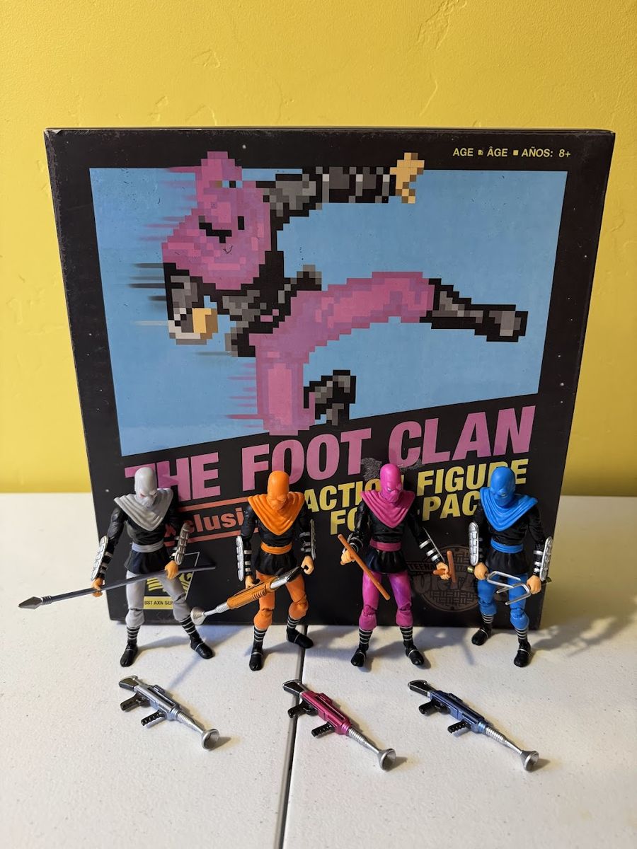The Fabulous Foot Clan: Ninja Chaos Quad-Pack! - $25 OBO