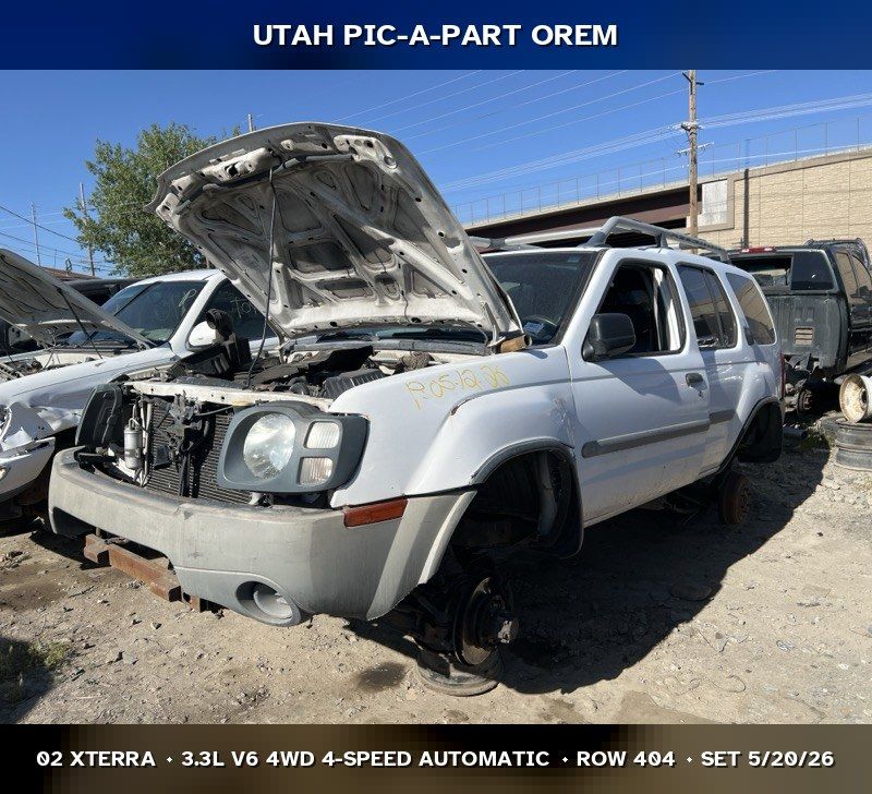 2002 Nissan Xterra Parts - UTPAP Orem