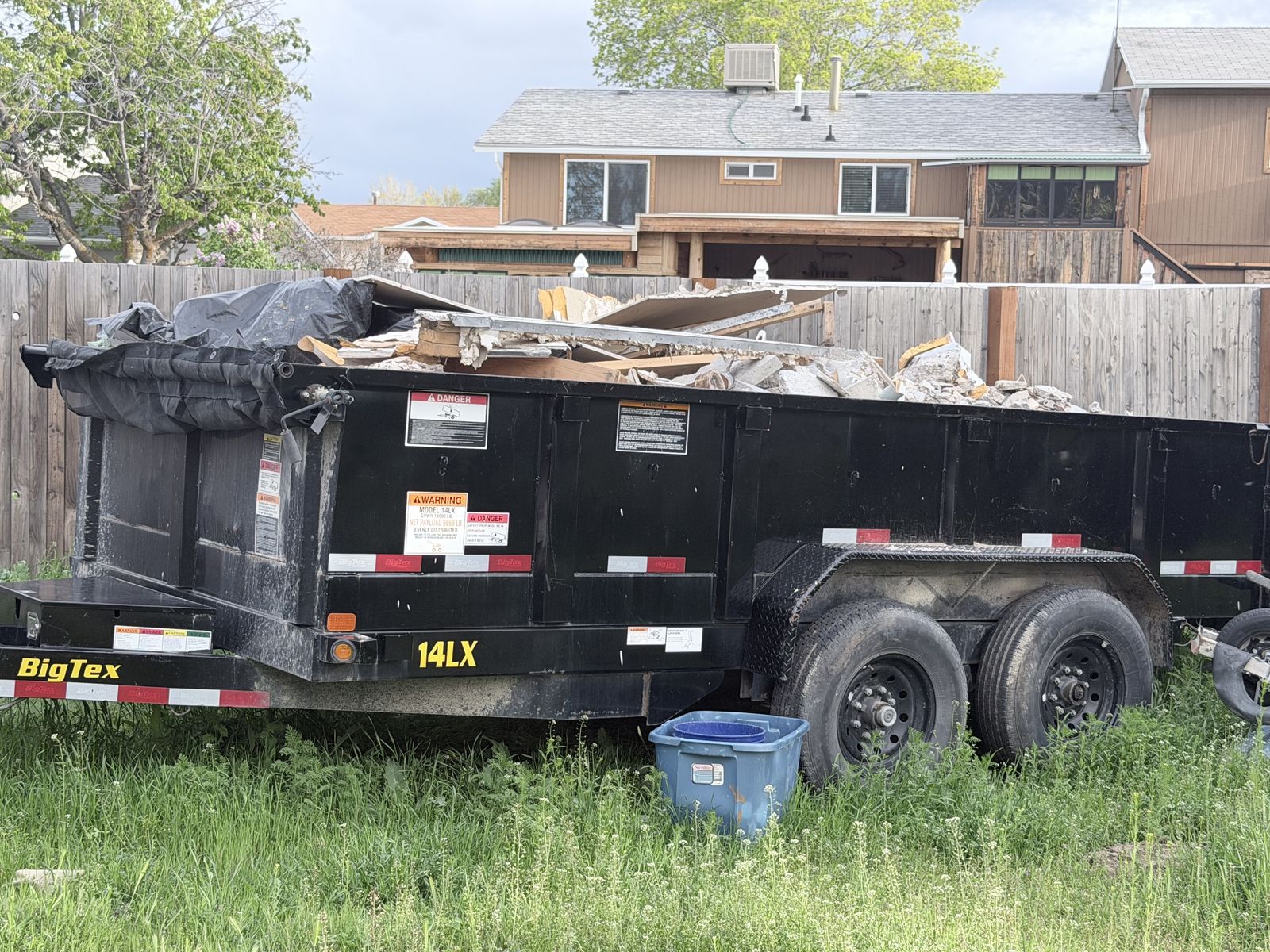 14LX 14’ Dump Trailer