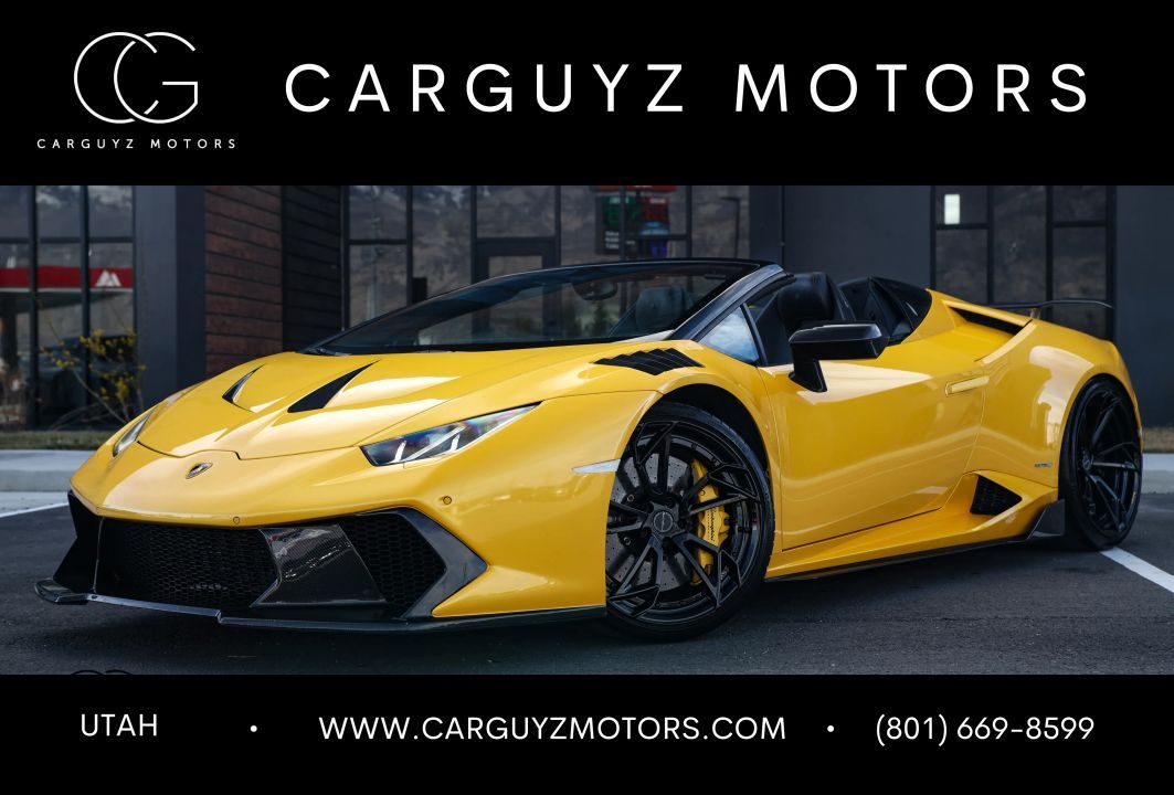 2016 Lamborghini Huracan LP 610-4 Spyder