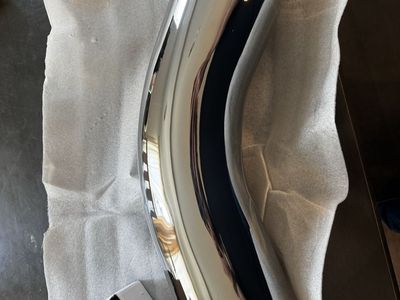Polished Chrome 4” to 6” elbow