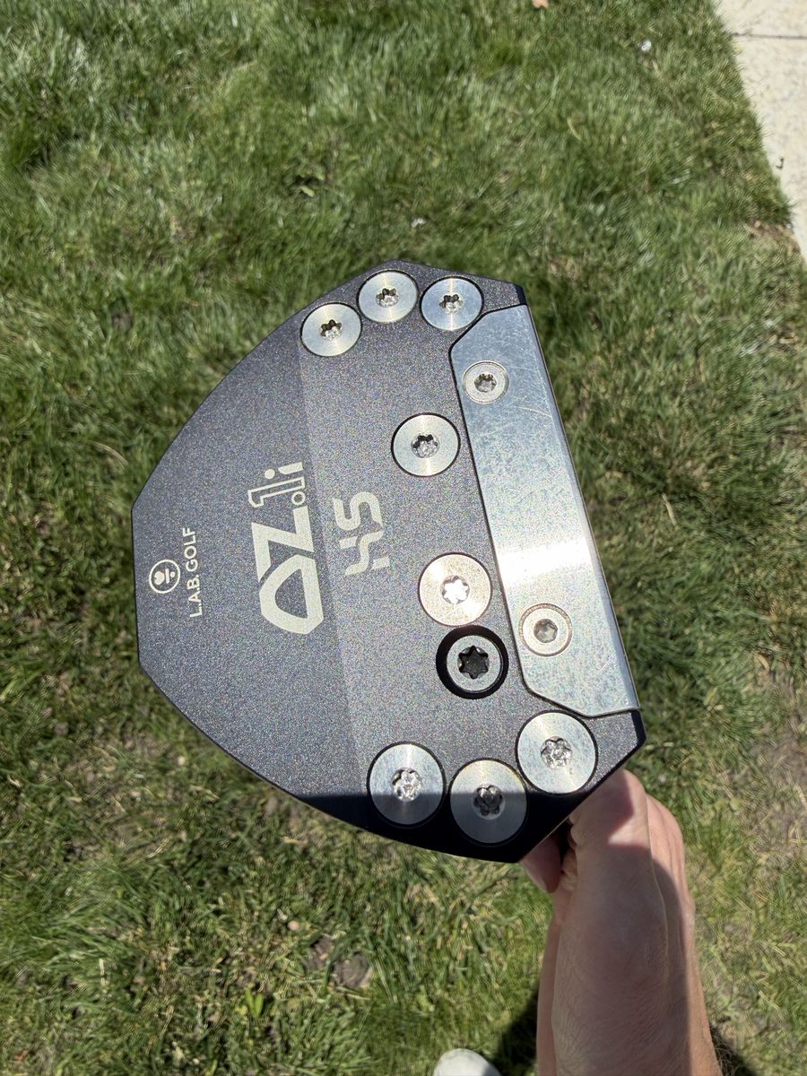 LAB Golf OZ.1i Putter - 45 Degree Lie - Black Finish - Precision Balanced