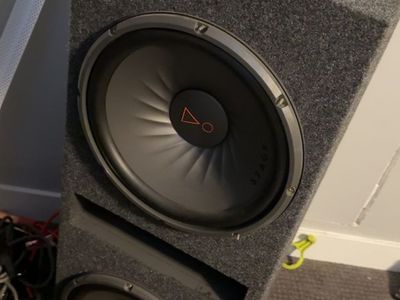 JBL Stage dual subs in box