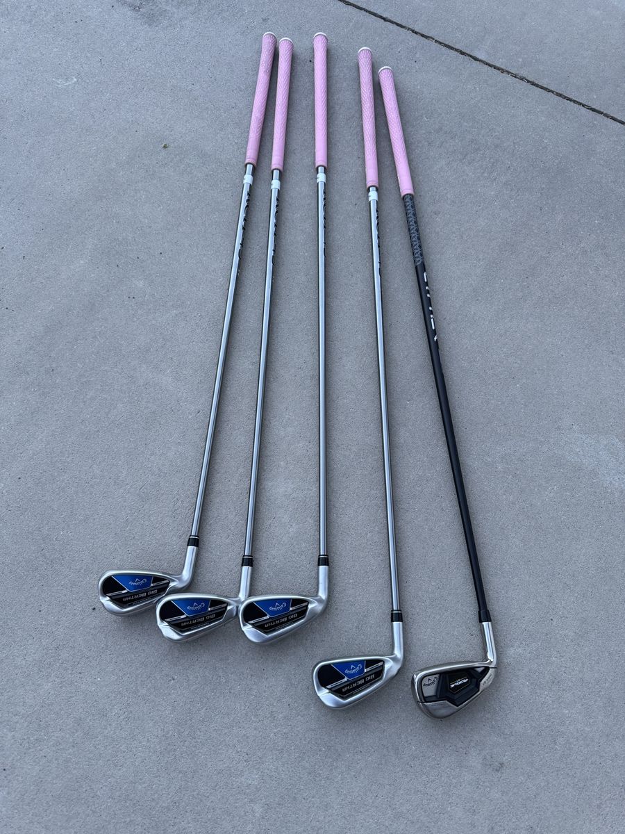 Women’s LH Callaway Big Bertha Irons