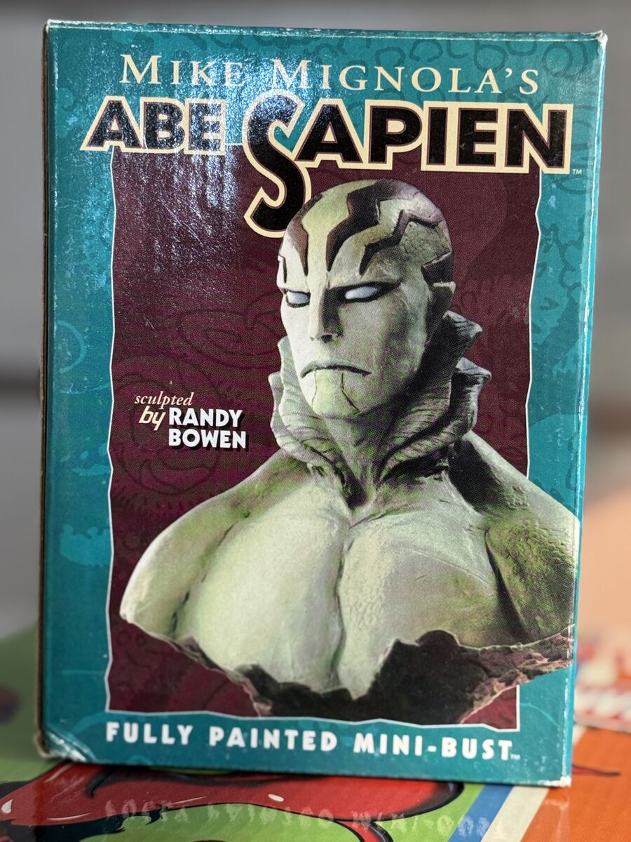 Bowen Designs Hellboy Abe Sapien Mini Bust Vintage DC Comics /3000 Made