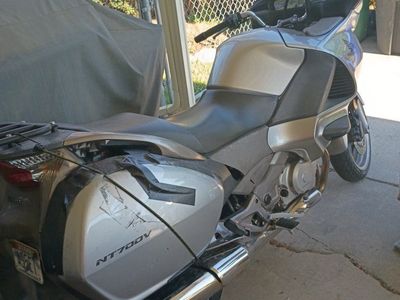 Honda NT700V Motorcycle - Silver