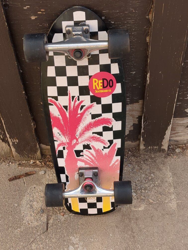 redo shorty cruiser checker skateboard