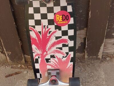 redo shorty cruiser checker skateboard