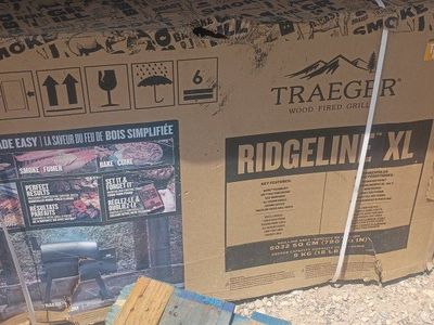 traeger Ridgeline XL $600 brand new
