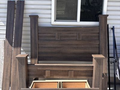 Queen Size Bed Very Solid/Nice Quality With Storage