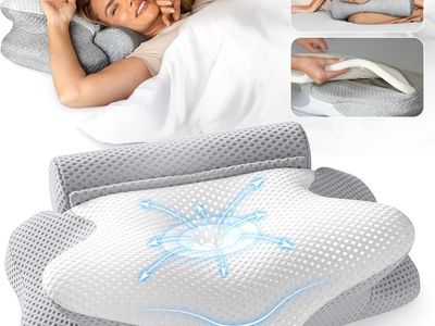 3-in-1 Orthopedic Pillow, Cervical Neck Pillow for Sleeping