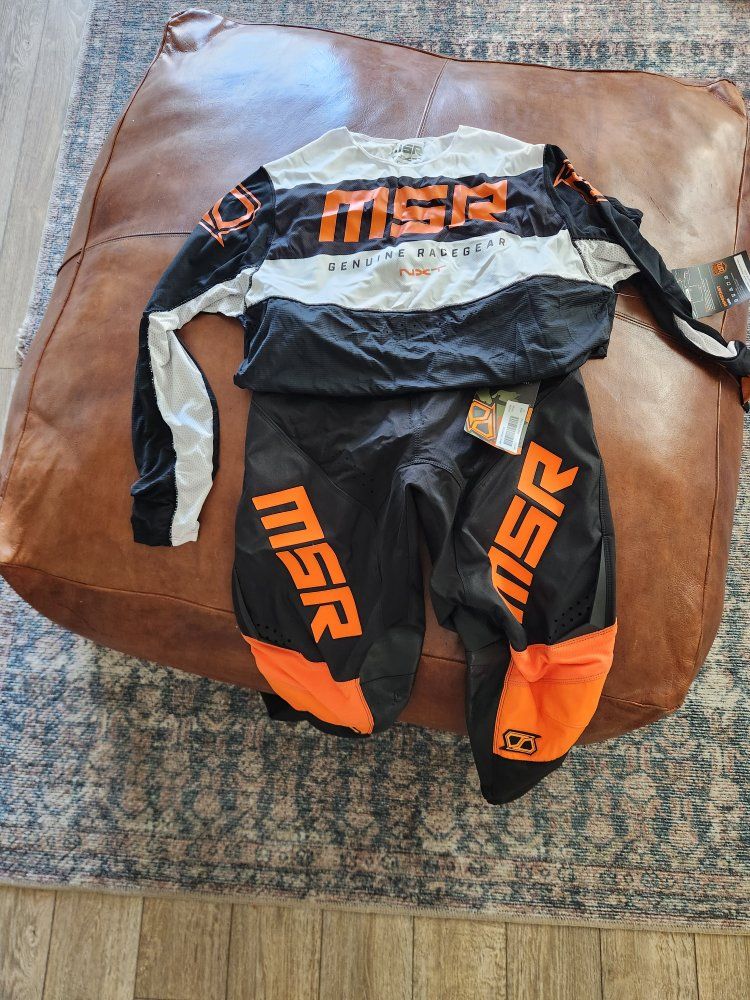 MSR NXT Motocross Jersey & Pants Combo Set (Size L/34)