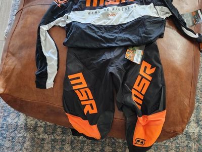 MSR NXT Motocross Jersey & Pants Combo Set (Size L/34)
