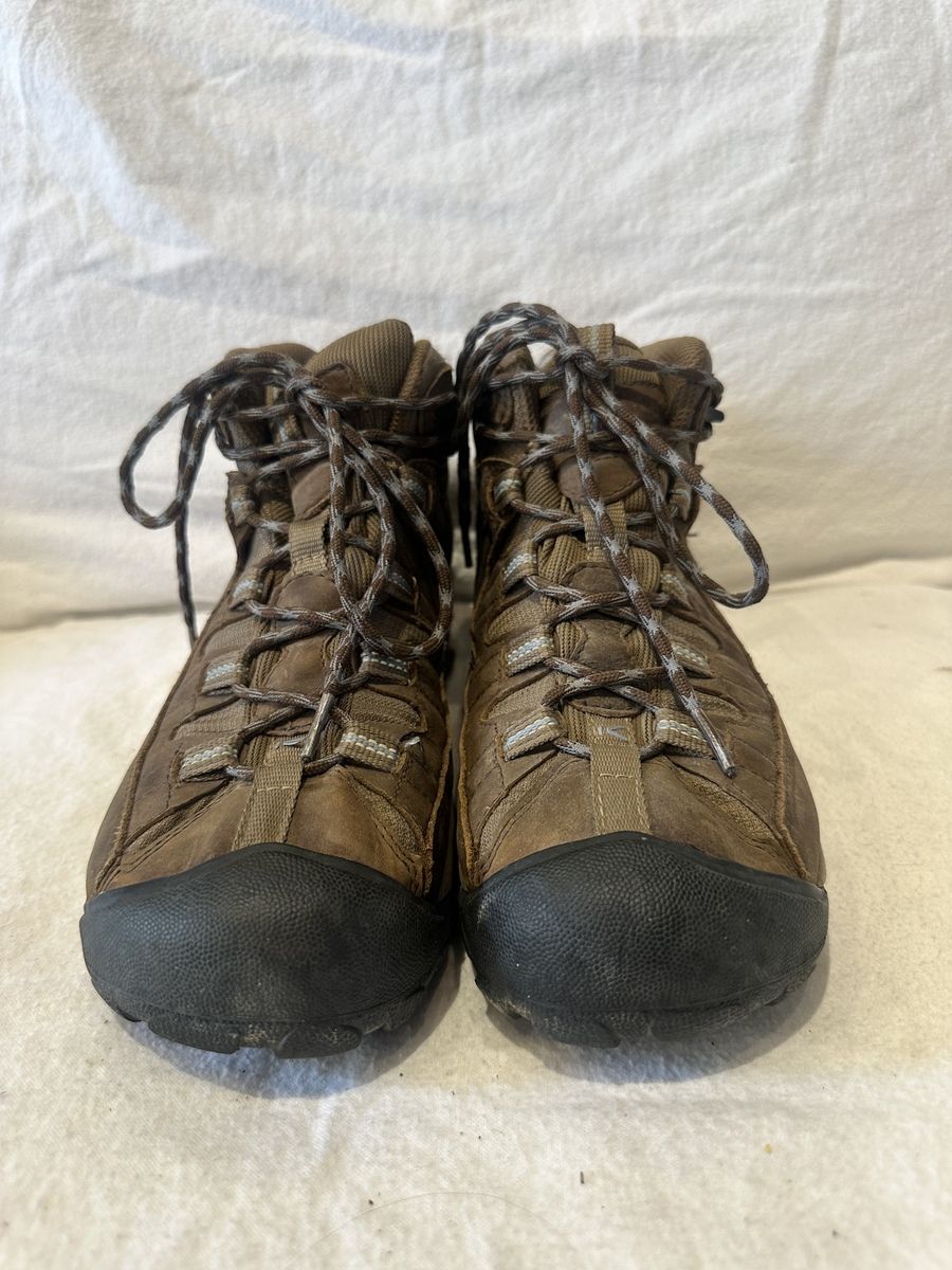 Keen Women’s Size 9.5 Brown/Blue WP Hiking Boots