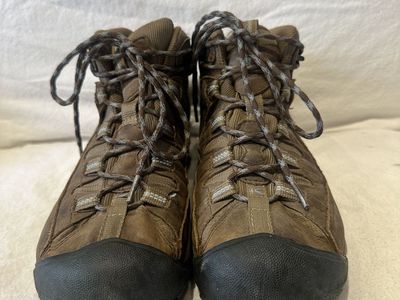 Keen Women’s Size 9.5 Brown/Blue WP Hiking Boots