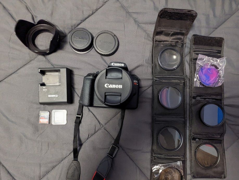 Canon EOS Rebel T7 DSLR Camera with EF-S 18-55mm Lens Kit & Accessories