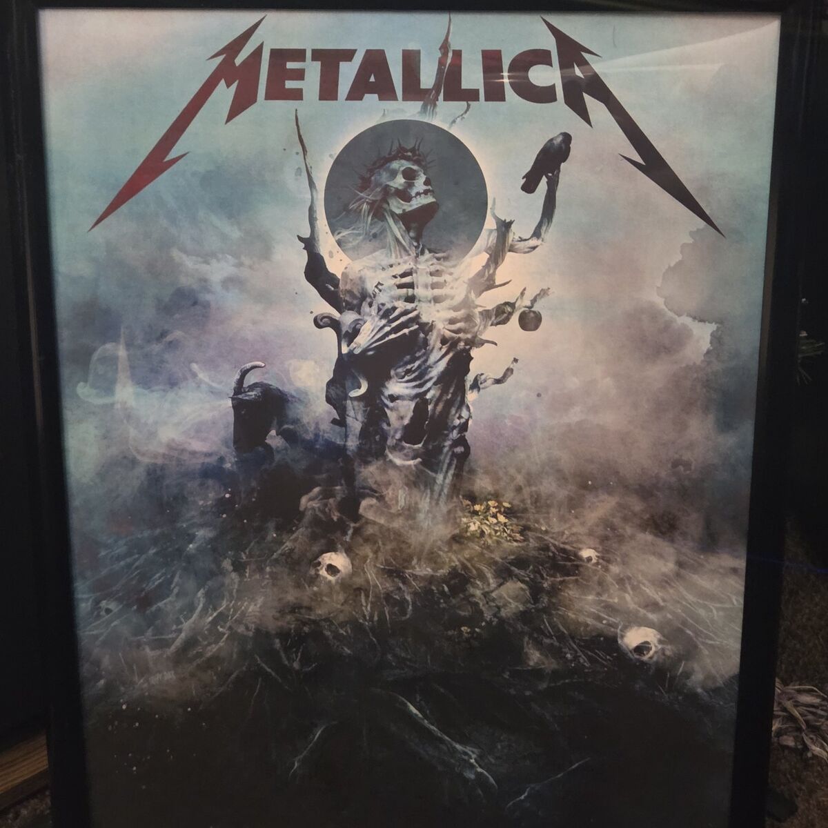 METALLICA POSTER UNTIL IT SLEEPS CREEPY DUCK