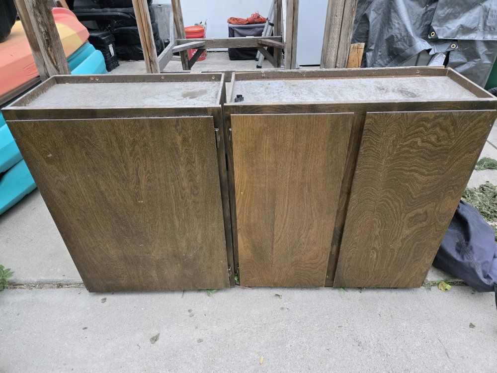 free cabinets rough shape