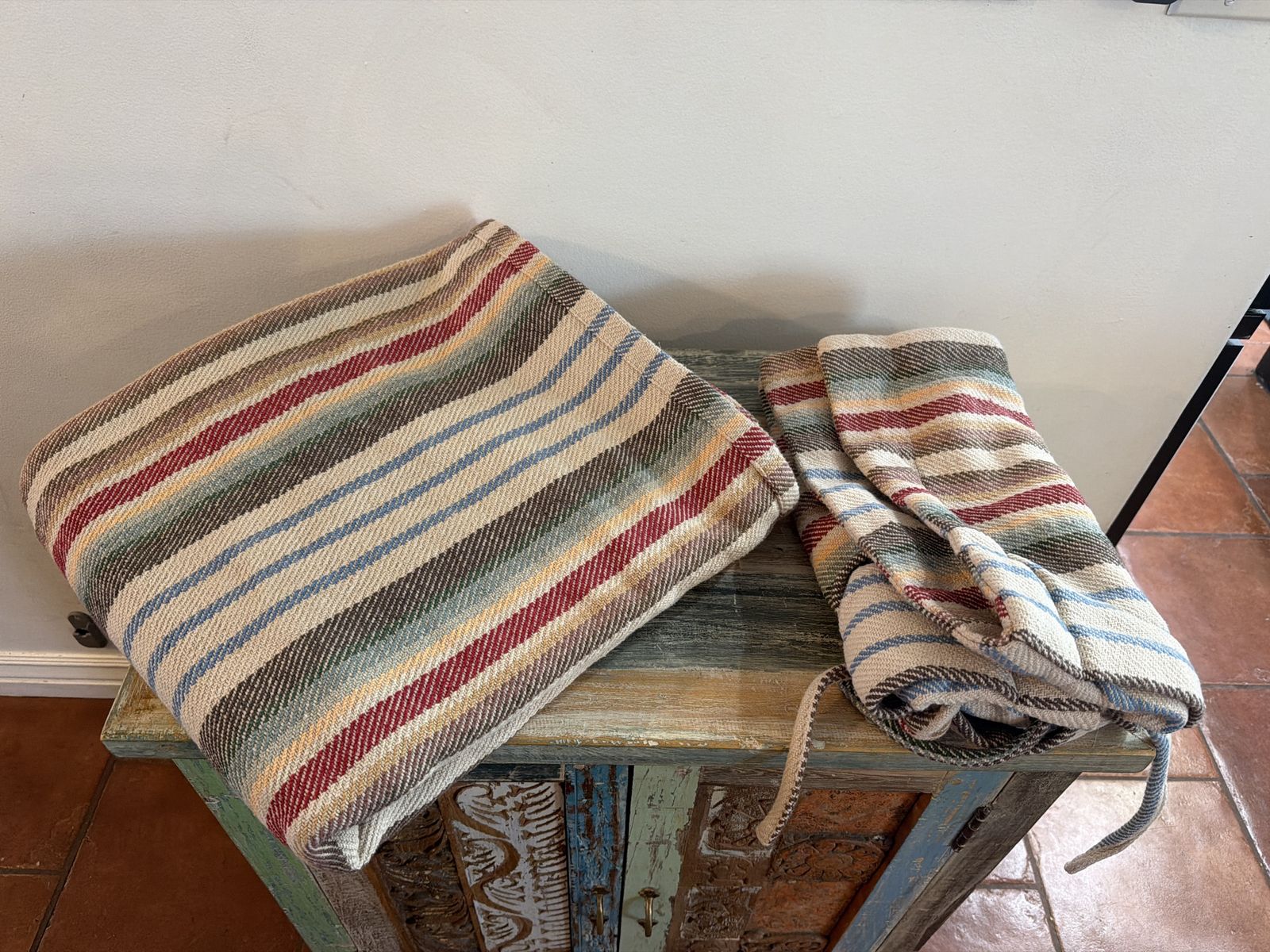 Pine Cone Hill Ranch style twin blankets w/ shams