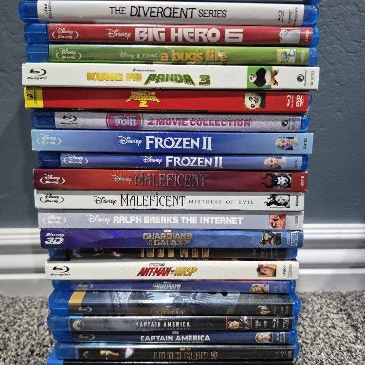 Misc Bluray Movies $10 Each